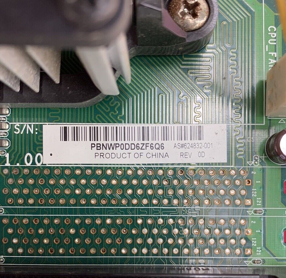 HP s5610f SFF Motherboard AMD Athlon x2 250 3GHz 4GB RAM w/Shield