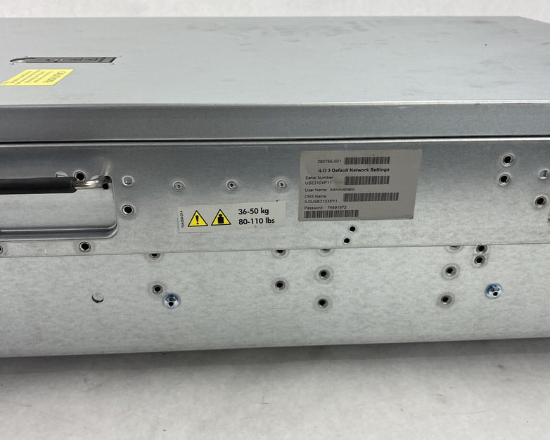HP Proliant DL580 G7 Rack 2x Xeon E7-8867L  2.13GHz 96GB No HDD/OS