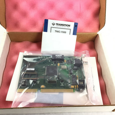 TRANSITION TNIC 1500 16 Bit ISA Ethernet 10BaseT 10Base2