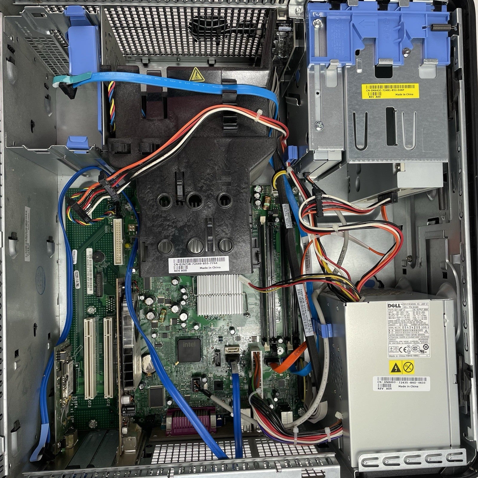 Dell OptiPlex 755 Desktop Intel Core 2 Duo E8300 2.83 GHz 2 GB Ram No HDD No OS