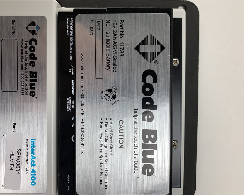 Code Blue InterAct 4100 Emergency Speakerphone Intercom 11788