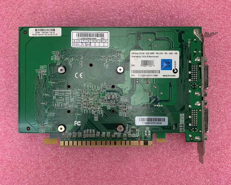 EVGA Nvidia GeForce GT430 1GB Video Graphics Card