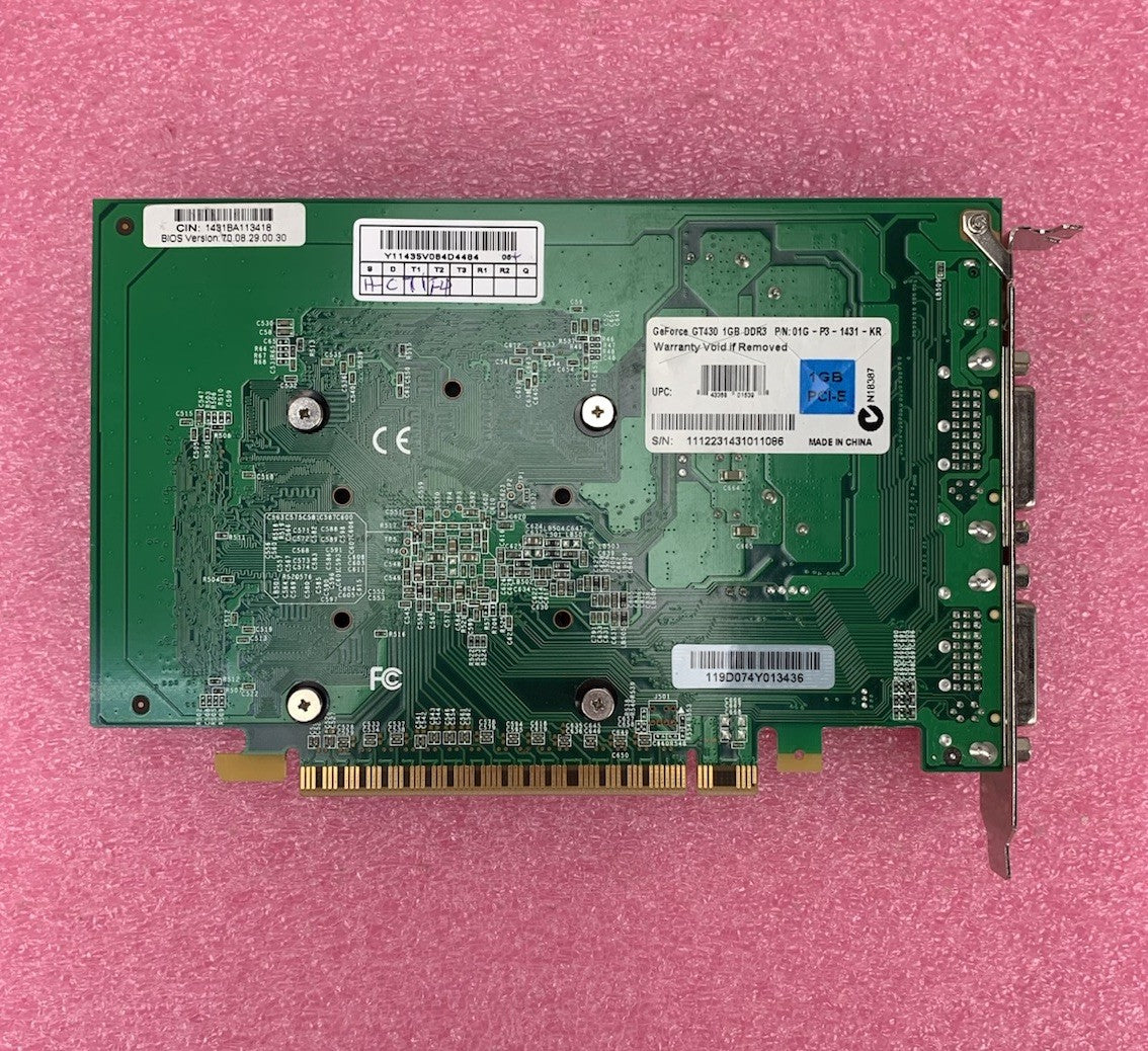EVGA Nvidia GeForce GT430 1GB Video Graphics Card6
