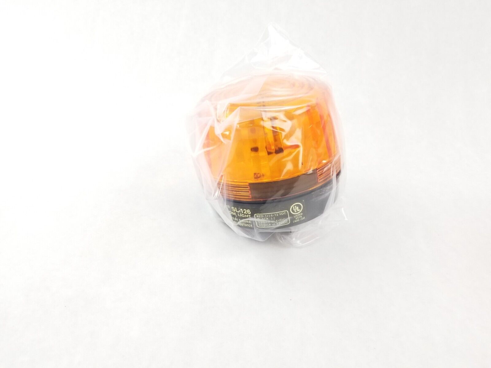 Seco-Larm SL-126 Informative Strobe Light Amber (Lot of 4)