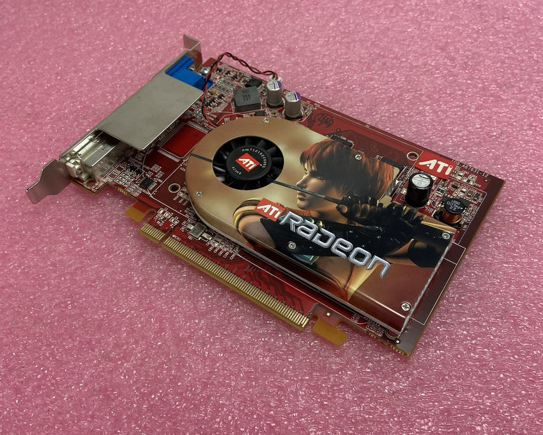 ATI Radeon X1600 Pro 109-A67631-12 512MB PCIe DVI VGA S-Video Graphics Card