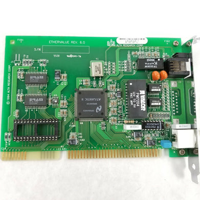 Alta Research Ethervalue 16Bit ISA Network Card.