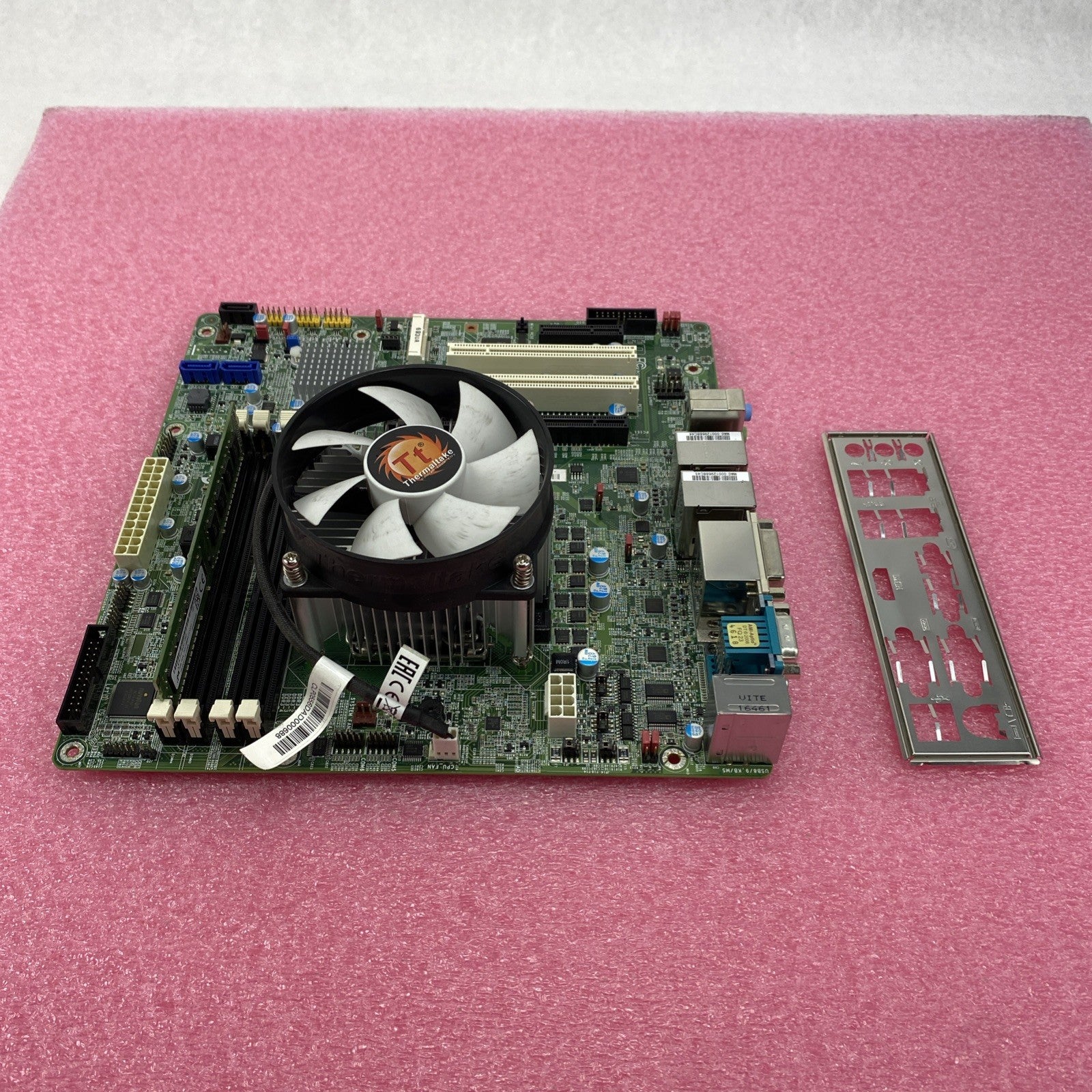 DFI HD330-Q87CR Motherboard Intel Core i5-4570 3.20GHz 4GB RAM w/ Shield