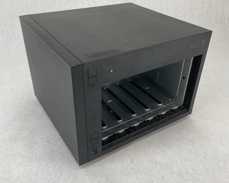 Seagate NAS Pro 6BAY STDF100 NAS Array No HDDs No Bays Untested Parts and Repair