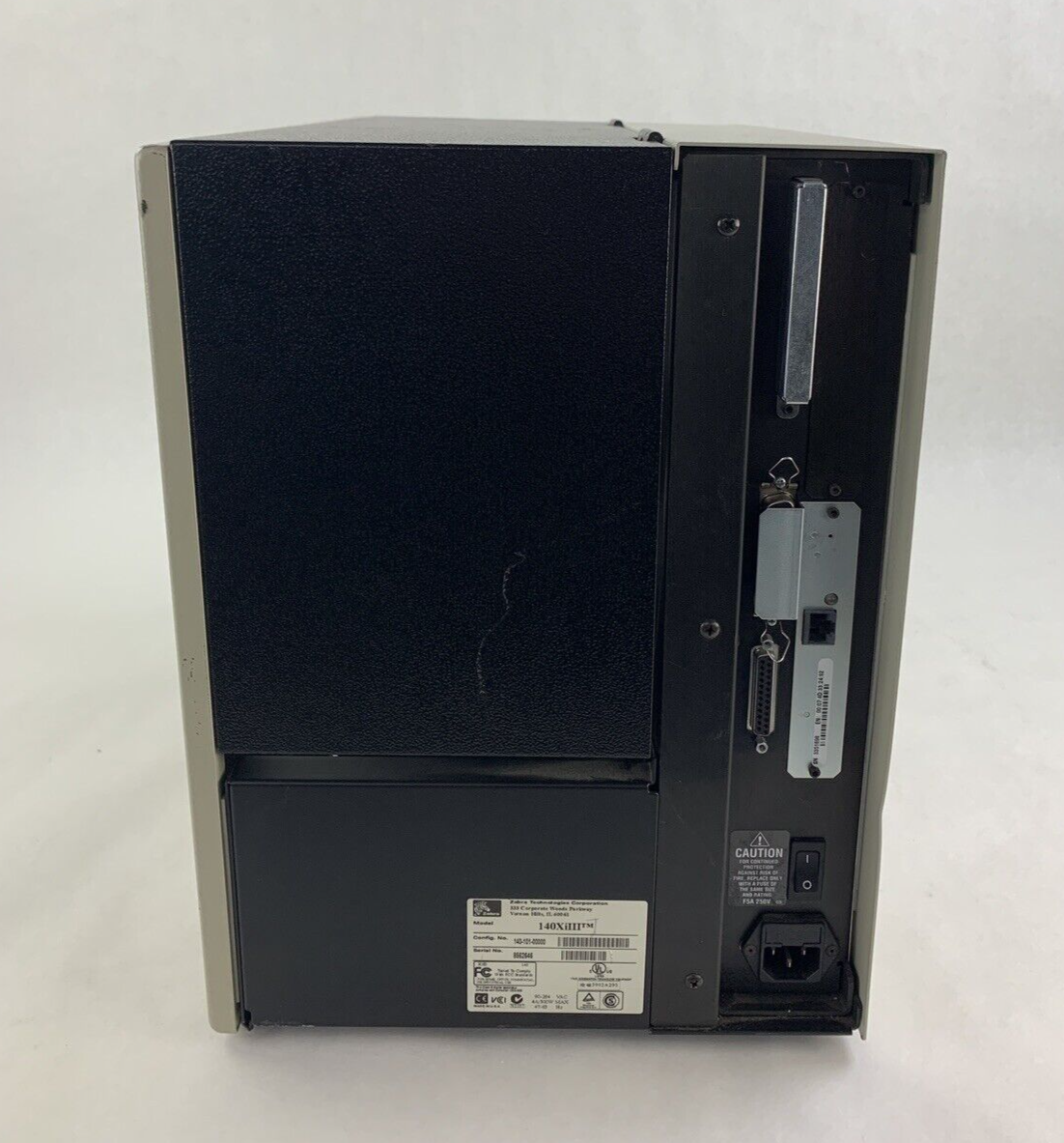 Zebra 140Xi III Label Thermal Printer 200 DPi Tested Self Serial and Network