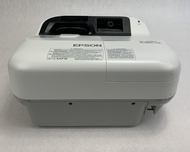 Epson H599A BrightLink 595Wi LCD Lamp Projector 1870 Lamp Hours No Remote