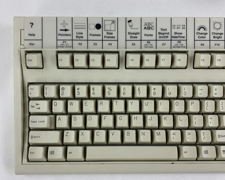 Keytronic E03600QL-C Wired Keyboard AT Clicky Mechanical Vintage Tested