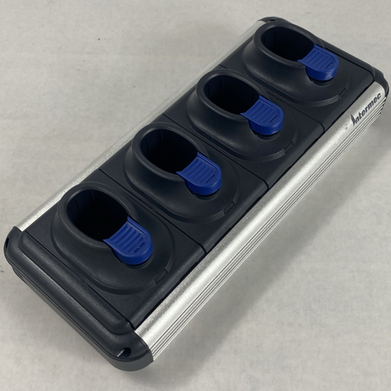 Intermec AC7 852-908-001 12V 2.4A 4-Bay Battery Charger No AC Adapter