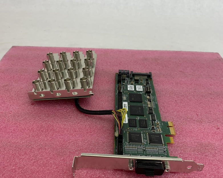STRETCH VRC7016LX 16 Channel PCIe DVR Card w/ADVANTECH DVA-886 REV. A1