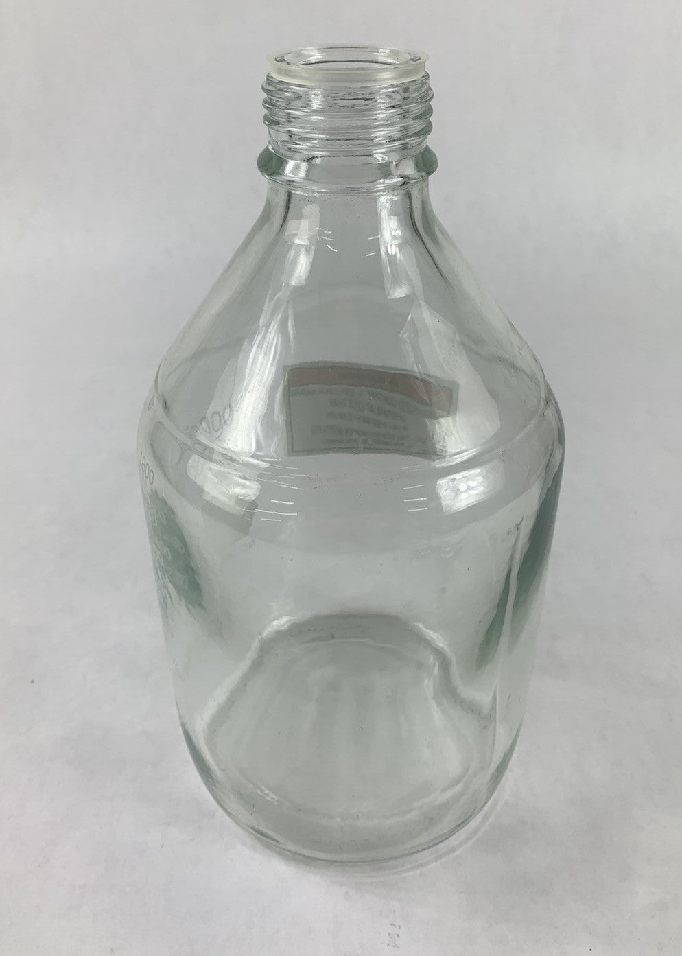 Kimax Kimble 14395-2000 2000 mL Round Wide Mouth Media Storage Bottle - No Lid2