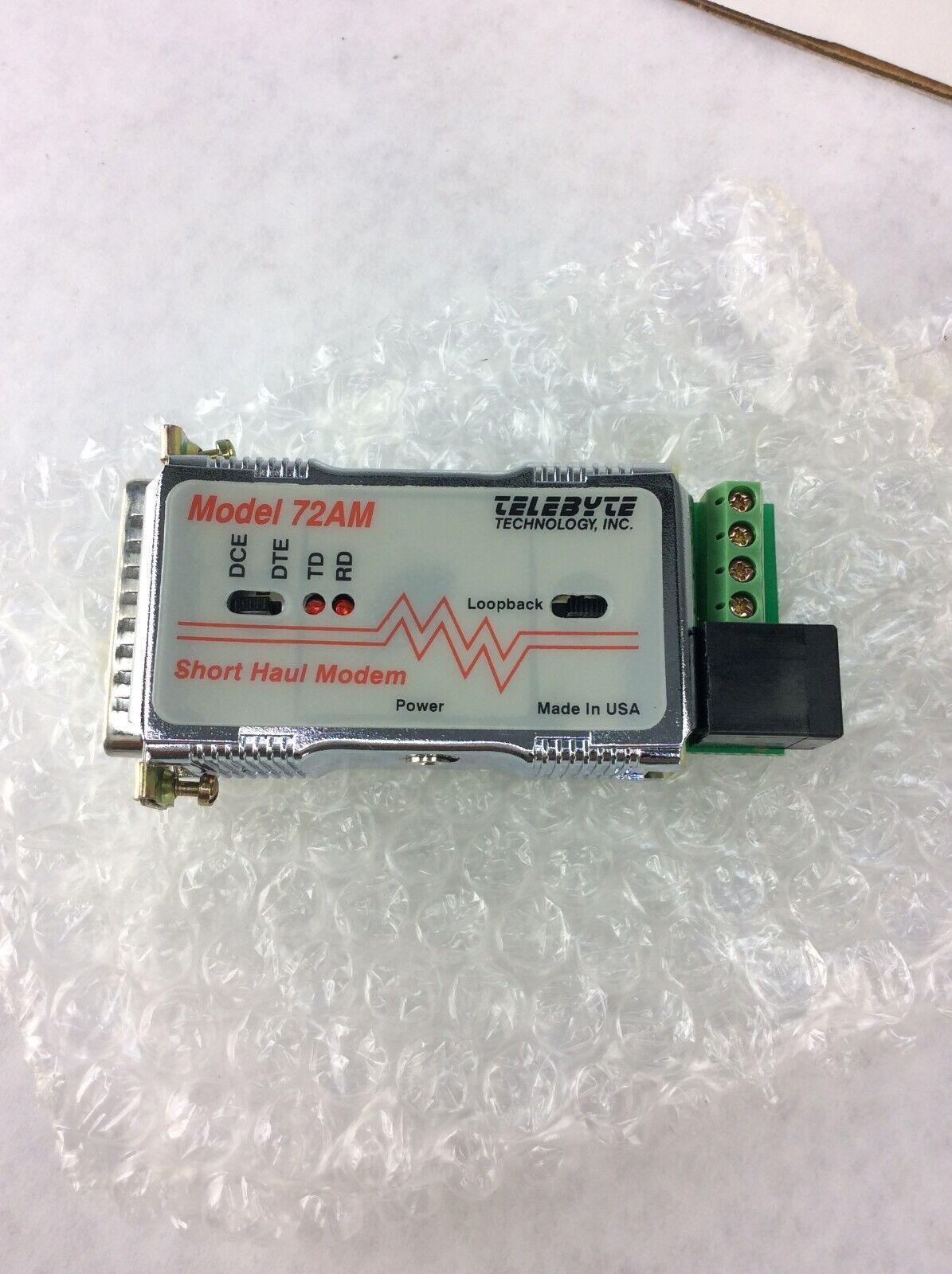 Telebyte Model 72AM Short Haul Modem