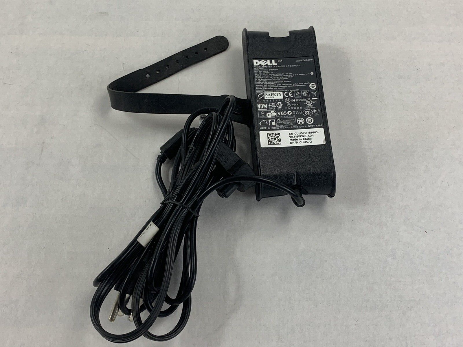 Dell AC AC/DC Adapter UU572 19.5V PA-10