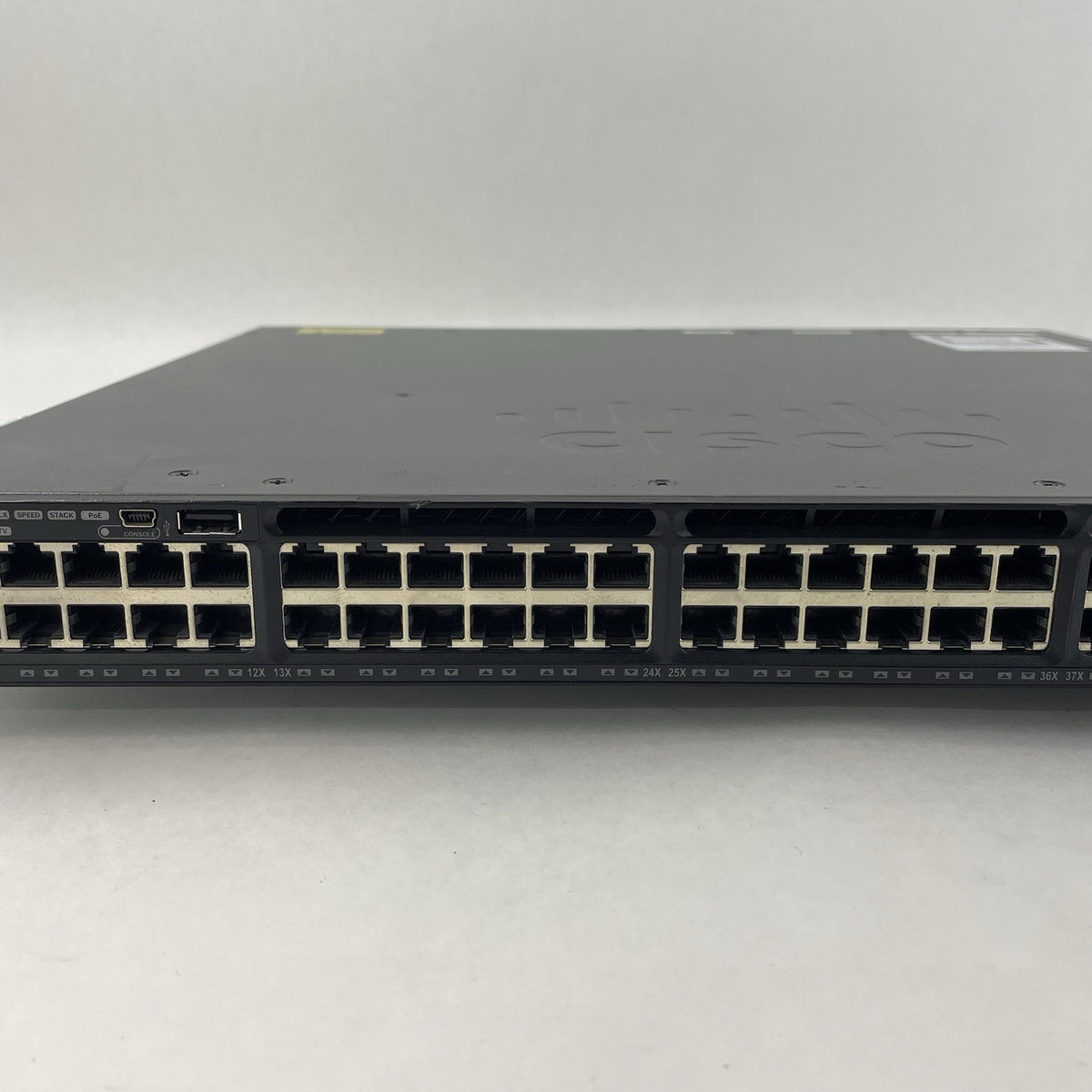 Cisco WS-C3650-48PS-S  V03 48 Port Tested Reset 1X PSU3