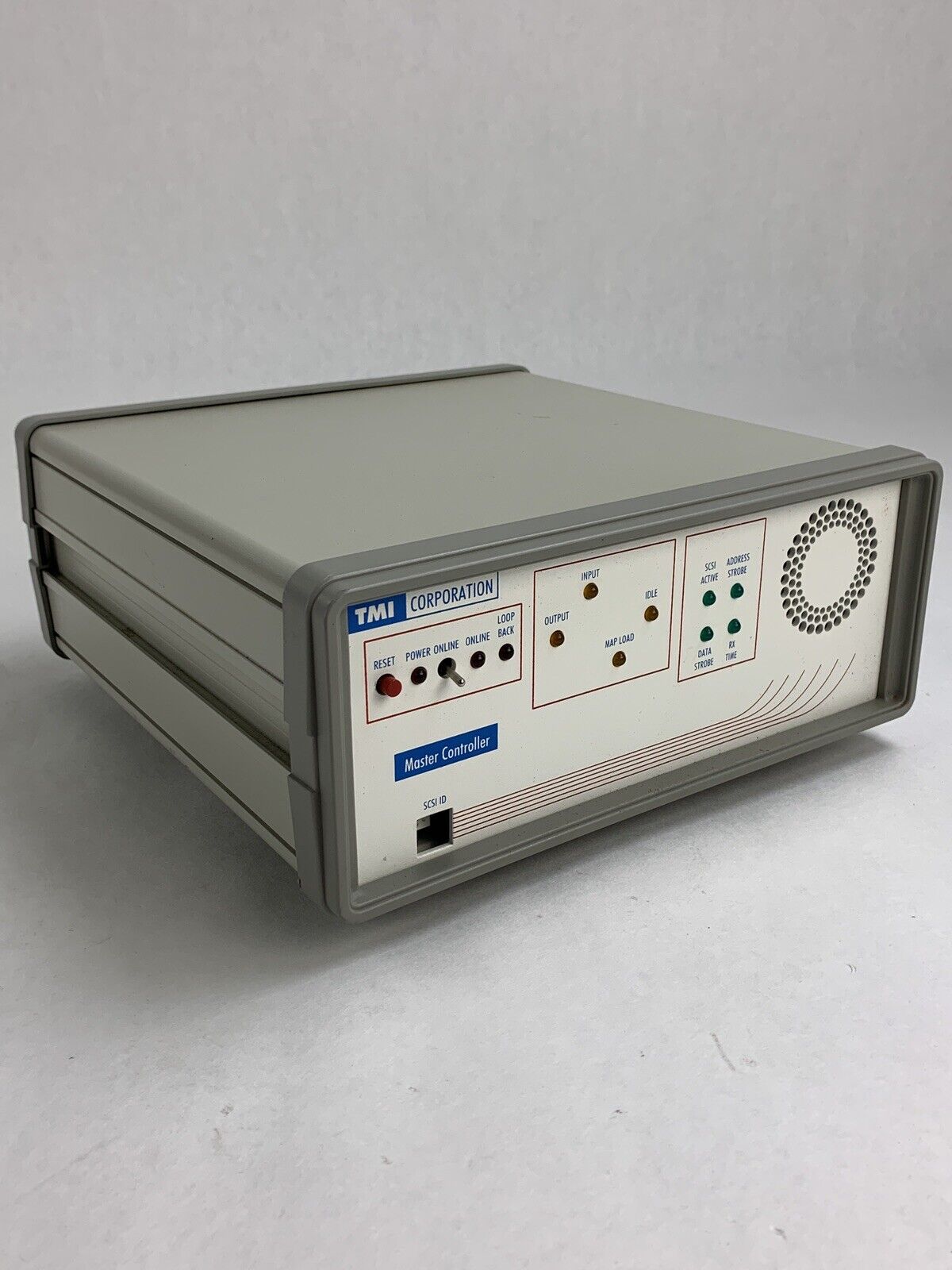 TMI Corporation Master Controller SCSI Comm 265V Power Tested