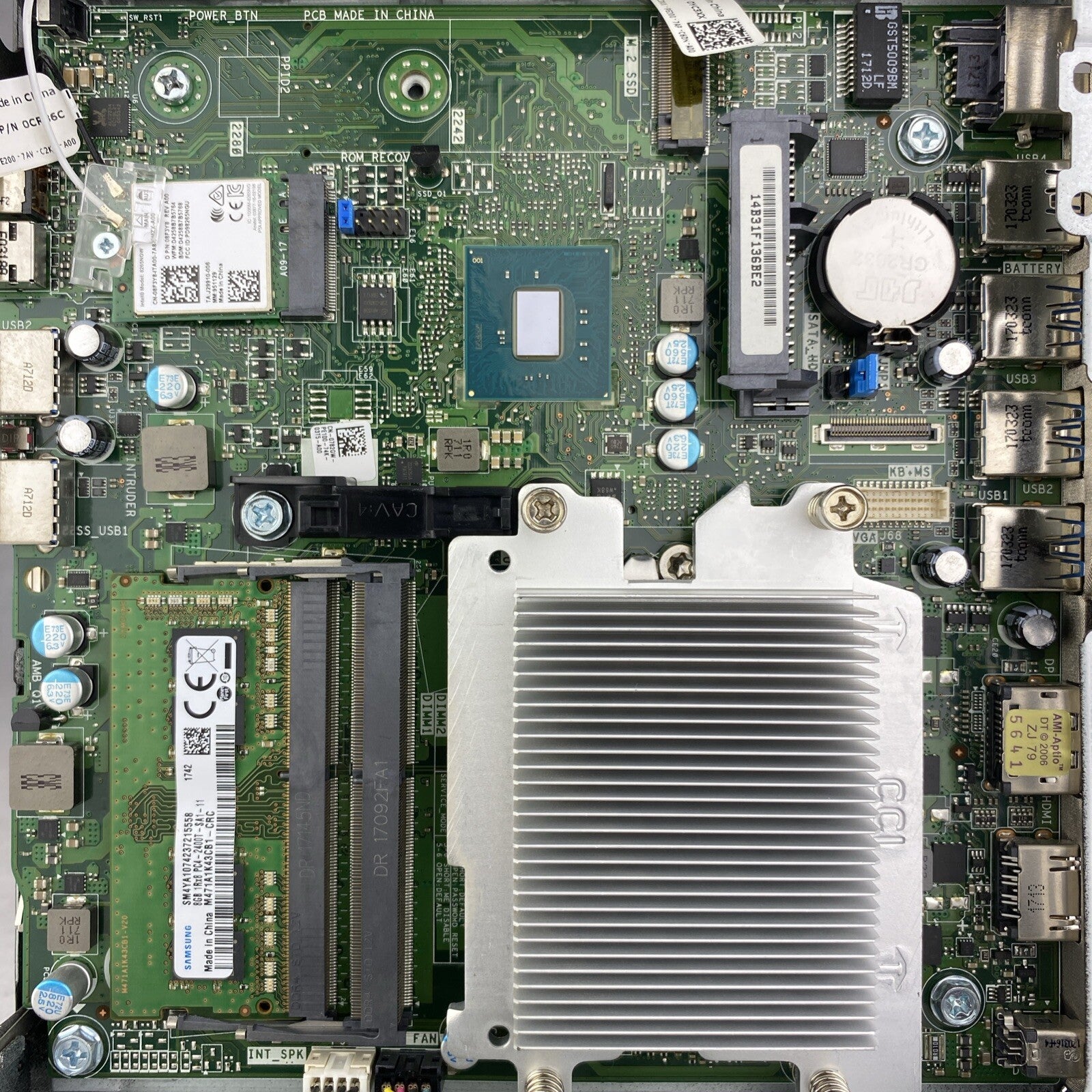 Dell Optiplex 5050 Micro Intel Quad Core i5-7500T 2.70GHz 8GB RAM WiFi No HDD OS