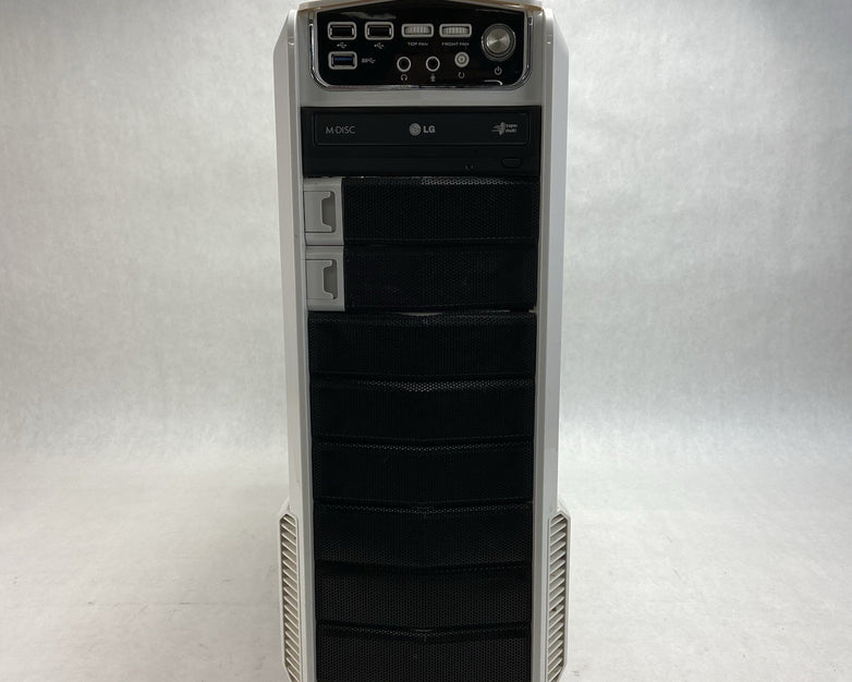Cyber Power Mid Tower Gaming Computer Case ATNG ATM-600FB 600W ATX PSU 80 PLUS