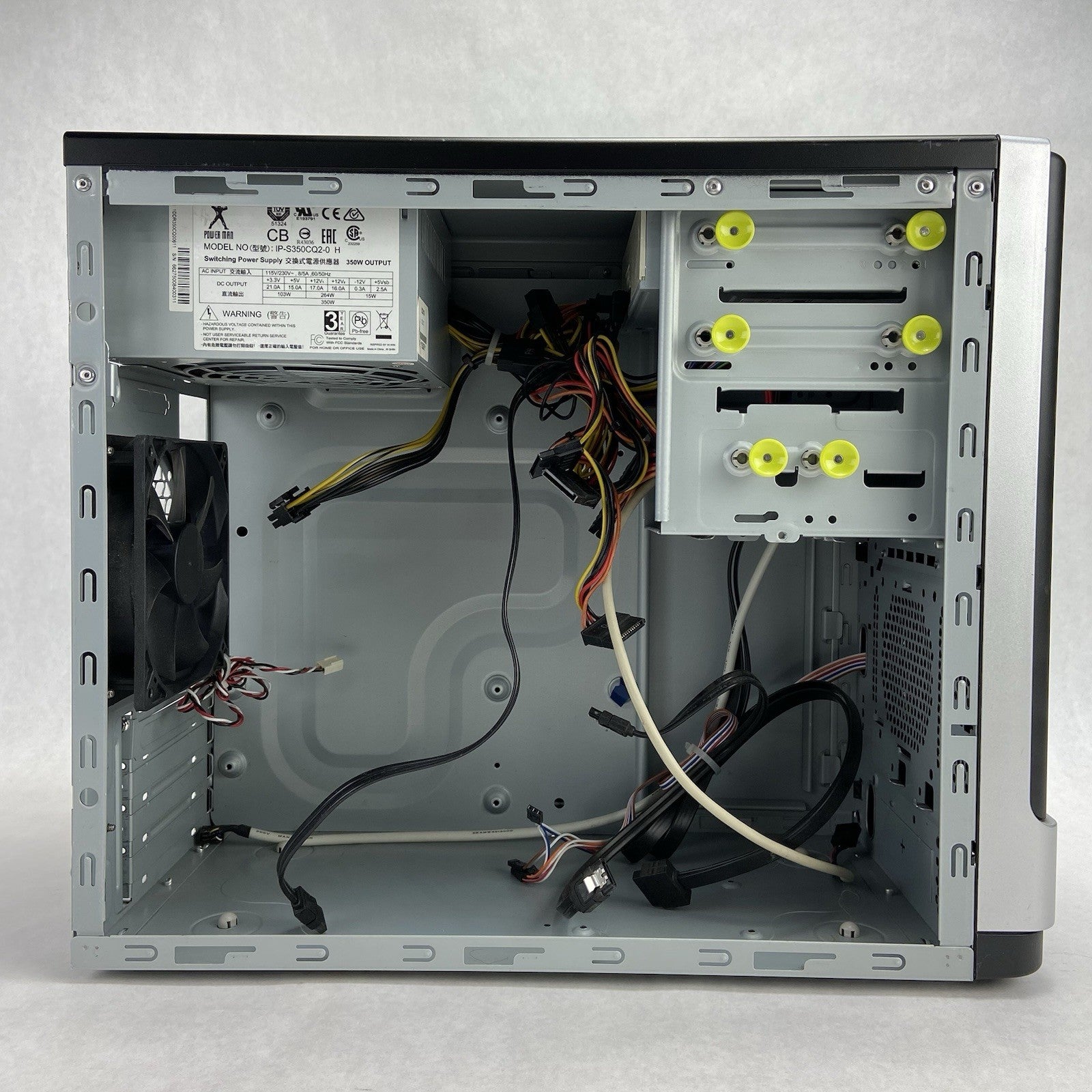 Nobilis Micro Tower Computer Case PowerMan IP-S350CQ2-0 H 350W Power Supply9