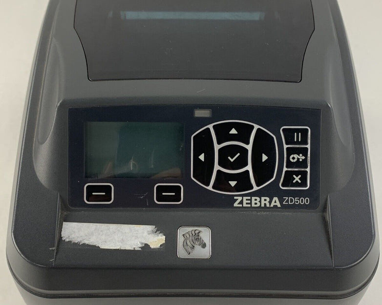 Zebra ZD500 Thermal Label Printer Bad Screen and Throws Errors Parts and Repair