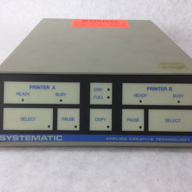 Systematic, Applied Creative Technology, E2-16, Untested