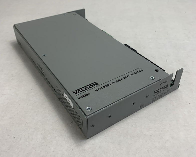 Valcom V-9964 Stacking Feedback Eliminator No Port Cover - Untested