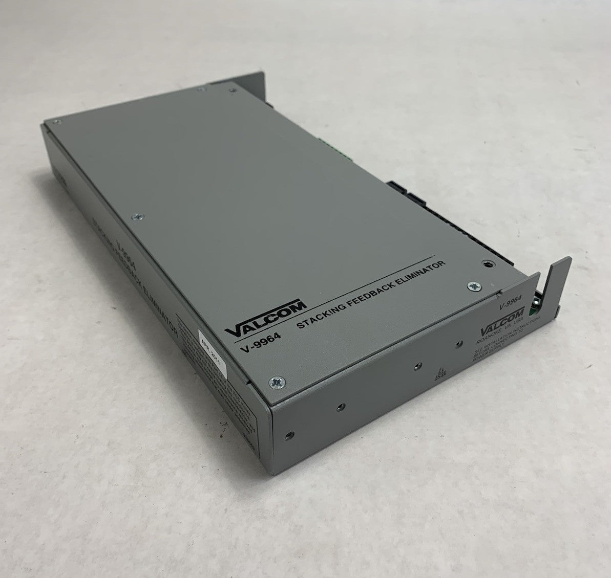 Valcom V-9964 Stacking Feedback Eliminator No Port Cover - Untested0