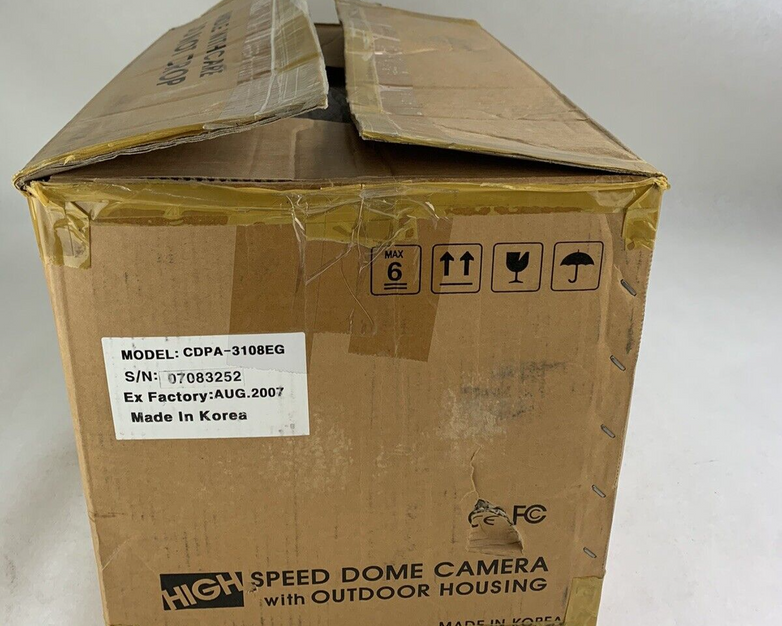 High Speed Dome Camera With Outdoor Housing CDPA-3108EG