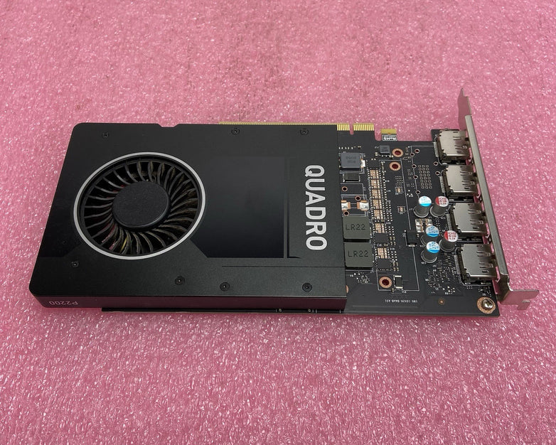 Nvidia Quadro P2200 PG420 5GB GDDR5 PCIe Graphics Card 4x DP
