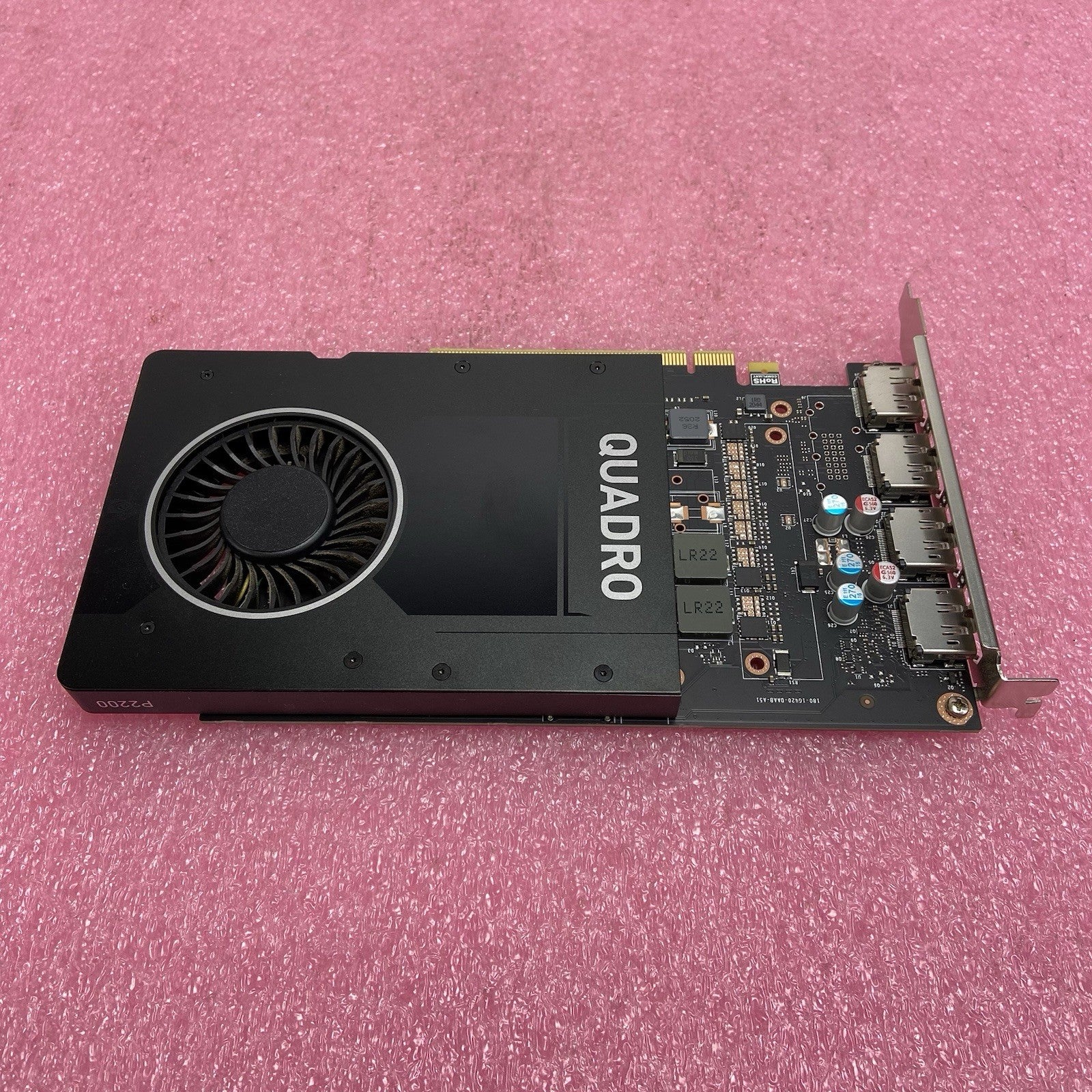 Nvidia Quadro P2200 PG420 5GB GDDR5 PCIe Graphics Card 4x DP 2
