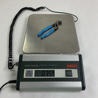 Ohaus DS-10 110 x 0.05lb Platform Shipping Scale Tested W/ Power Supply