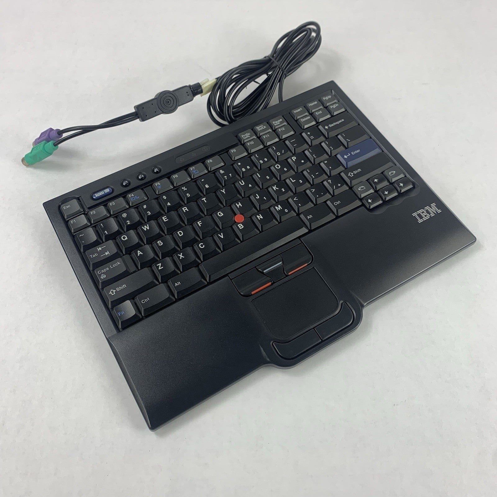 IBM SK-8840 PS/2 Wired Keyboard With TrackPoint US English Tested0