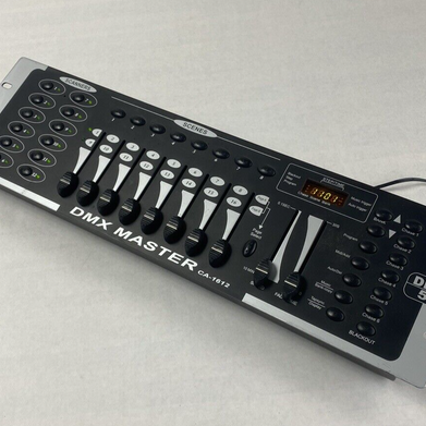 DMX Master CA-1612 DMX 512 Master Controller No Power Cord Tested