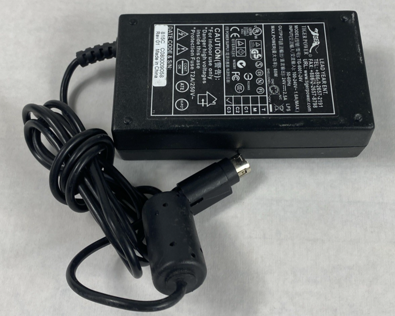 Tiger Power TG-6001-24V 24V 2.5A 60W AC Adapter (Lot of 2)