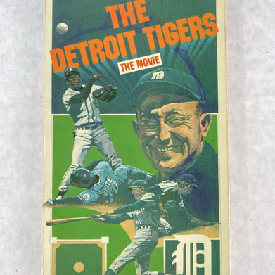 The Detroit Tigers The Movie 1986 by Lawrence Miller Detoit Baseball Club VHS