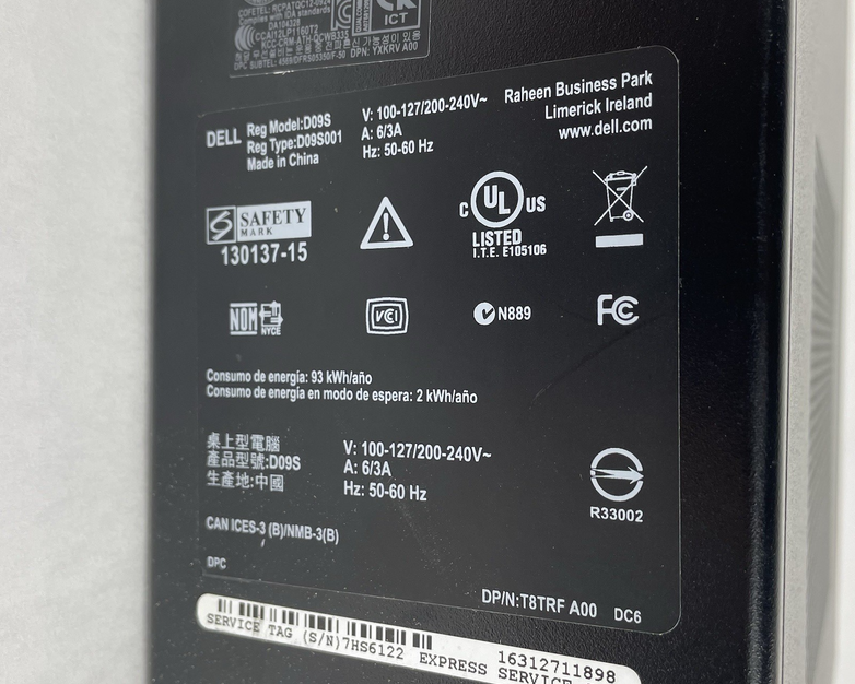Dell Inspiron 3647 SFF Celeron G1840 2.80 GHz 4 GB RAM No HDD/OS