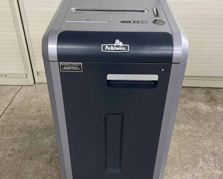 Fellowes Powershred 225i Strip Cut Shredder - Tested - Needs Repair