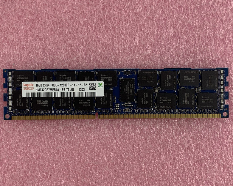 SK Hynix 16 GB HMT42GR7MFR4A-PB PC3L-12800R DDR3-1600 ECC RDIMM Ram Lot of 2x