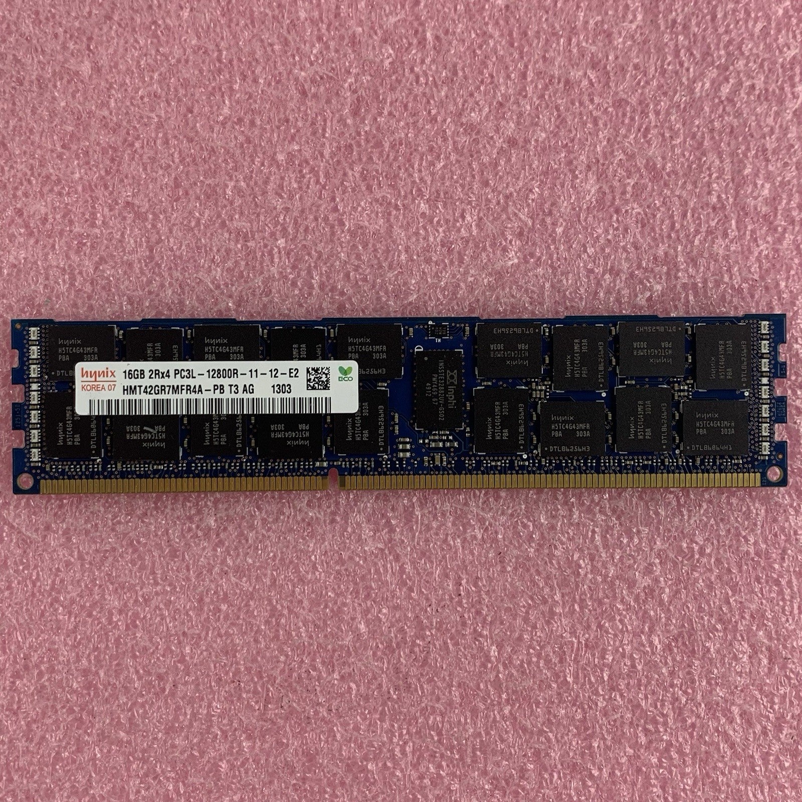 SK Hynix 16 GB HMT42GR7MFR4A-PB PC3L-12800R DDR3-1600 ECC RDIMM Ram Lot of 2x1