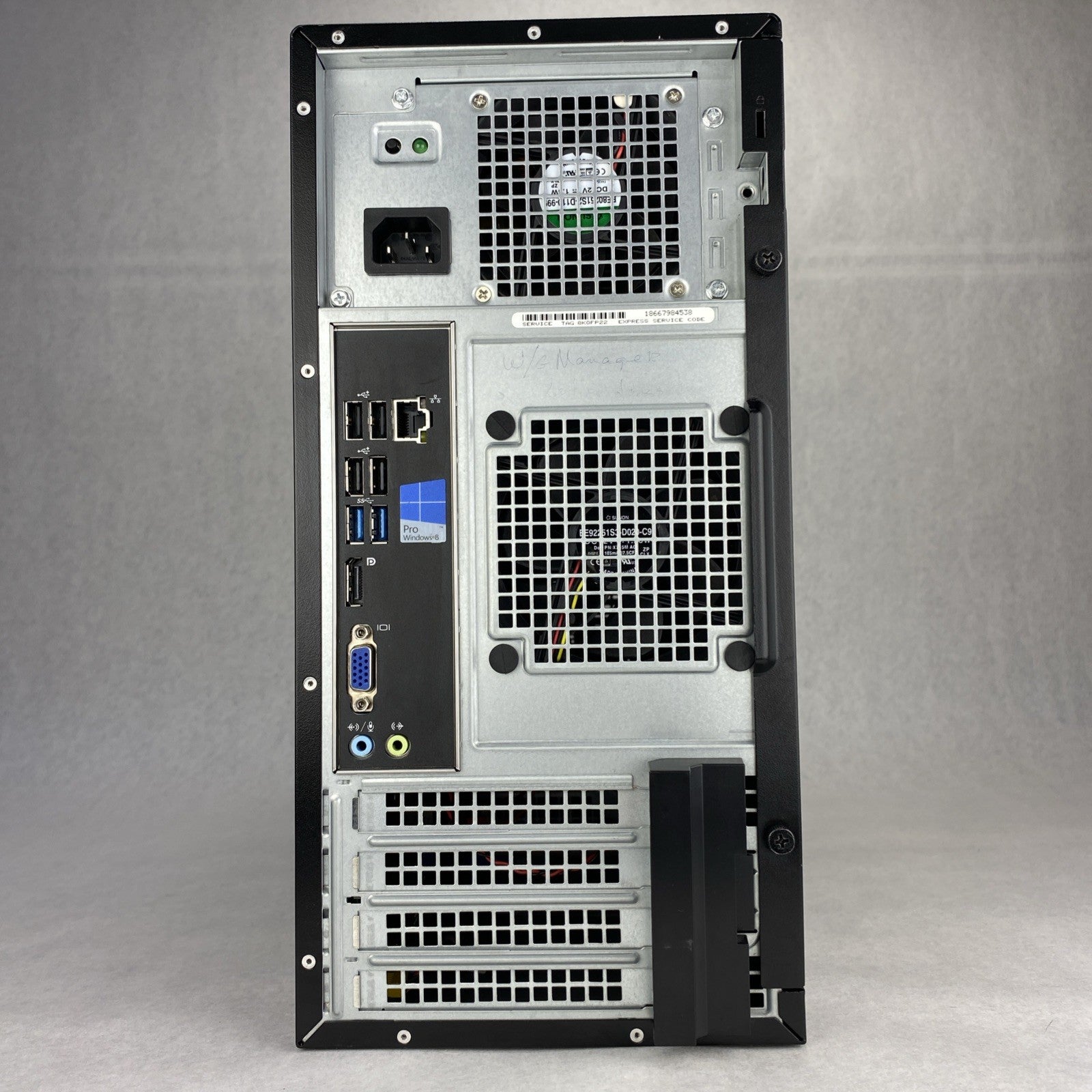 Dell OptiPlex 3020 MT Intel Quad Core i5-4590 3.30GHz 4GB RAM DVDRW No HDD OS