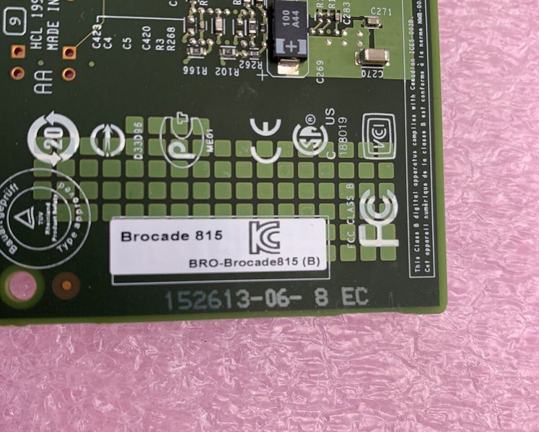 Lot of 2 Dell K54X2 Brocade SP 8GB FC HBA PCI-e Low Profile Fiber Channel Adapte