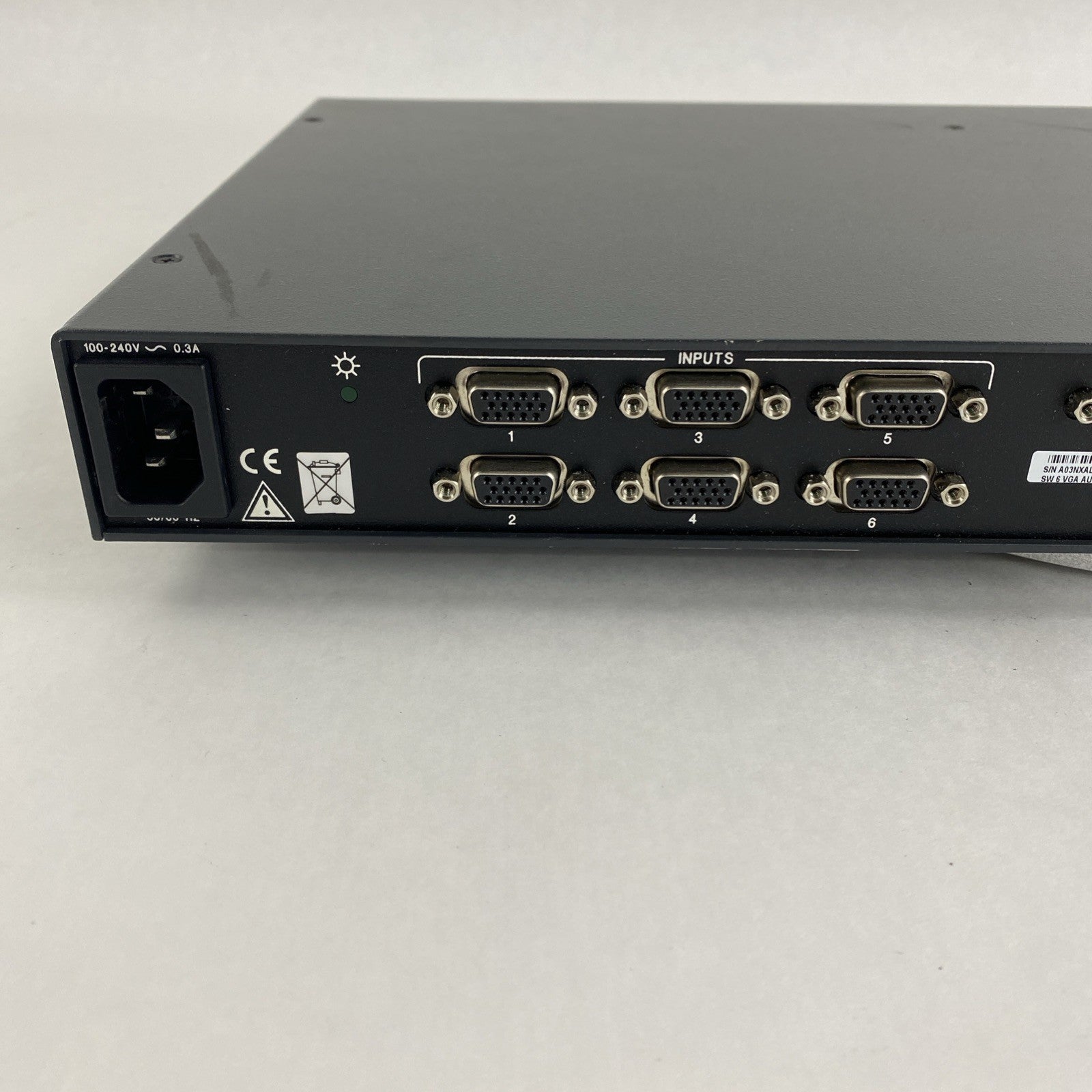 Extron SW6 VGA Audio Switch Tested10