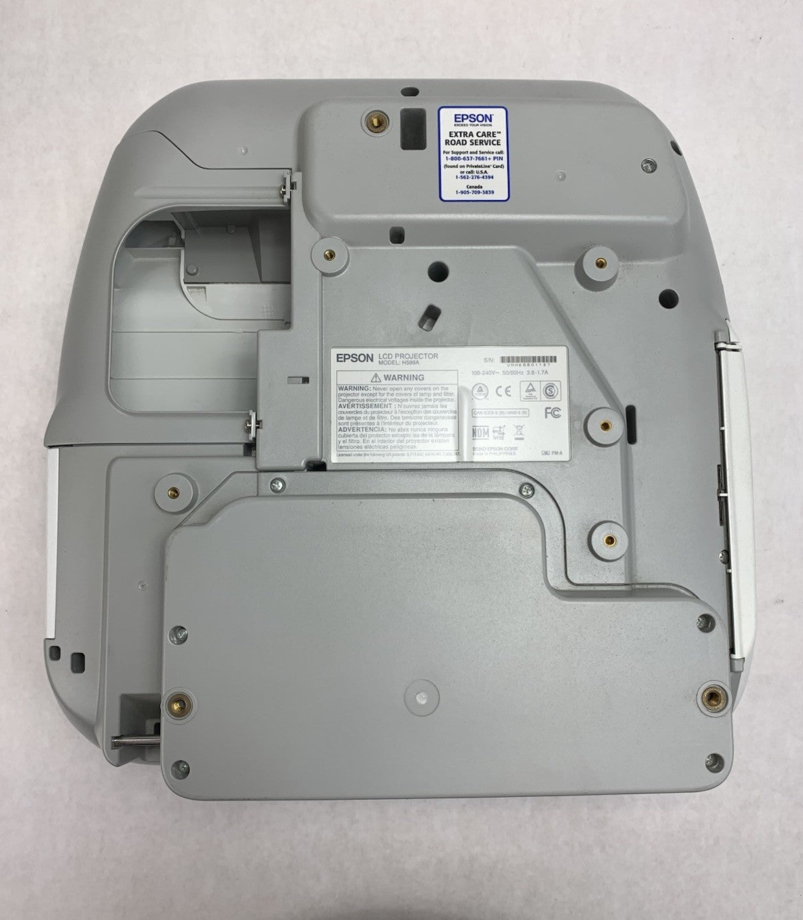 Epson BrightLink 595Wi H599A LCD Lamp Projector 1156 Lamp Hours - No Remote7
