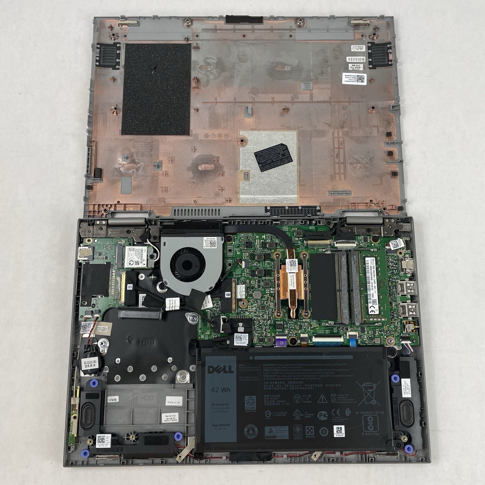 Dell Inspiron 5379 13.3" i5-8250U 1.60 GHz 8 GB RAM No SSD/OS/AC17