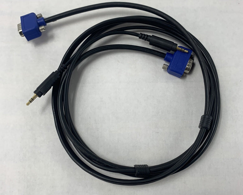 Lot 2 Startech 6ft High Resolution VGA HD15 Video Monitor Cable Male-Male