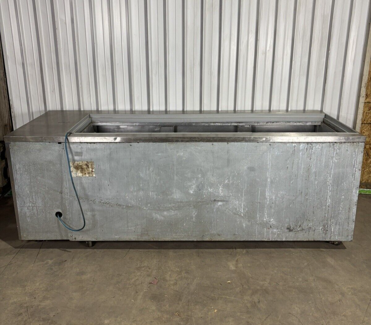 McCall STA-30-SS Restaurant 3 Door Prep Cooler w/ Salad Bar Buffet Top