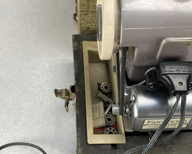 Vintage Sears Kenmore Sewing Machine 148.295 Tested