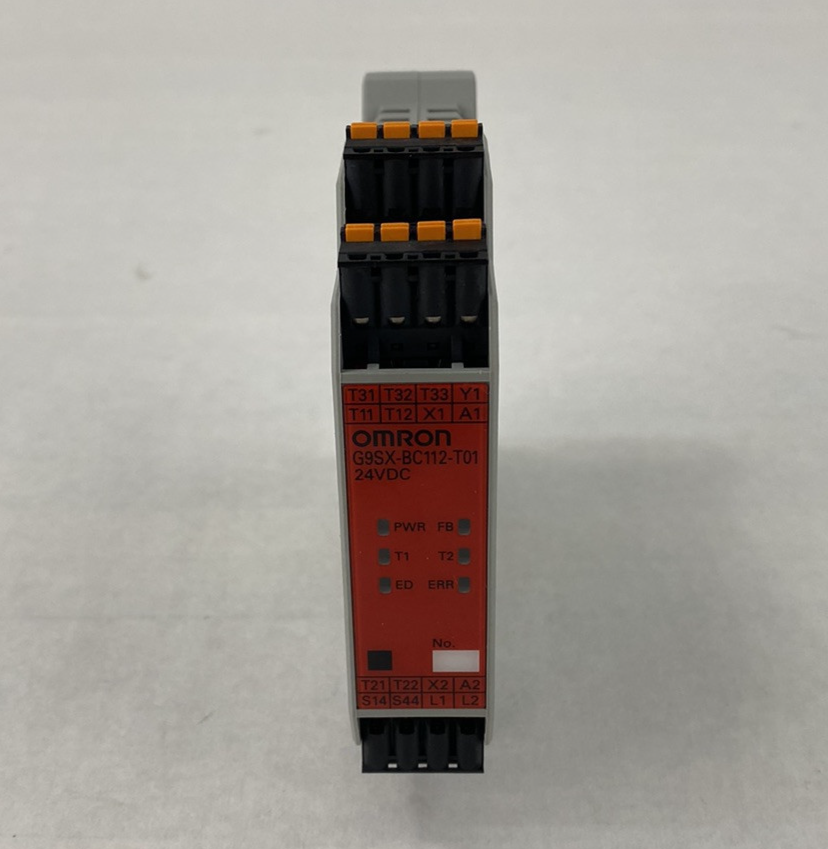 OMRON G9SX-BC112-T01-RC Flexible Safety Unit Load 24Vdc 0.8A